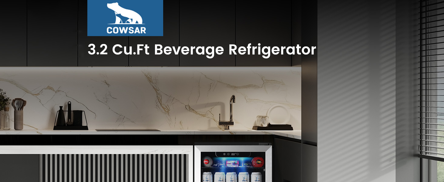 Wine & beverage mini fridge – detail 1